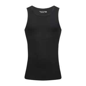 Bamboo Tank Top Black Front